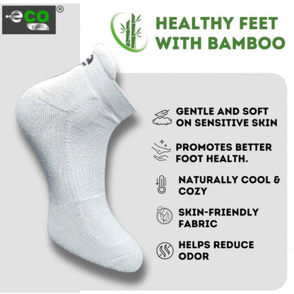 Generic 4_Pair Set Unisex Casual Cotton Printed Ankle Length Socks (Multicolor)