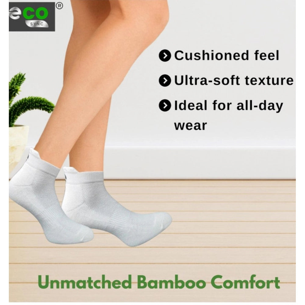 Generic 4_Pair Set Unisex Casual Cotton Printed Ankle Length Socks (Multicolor)