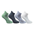 Generic 4_Pair Set Unisex Casual Cotton Printed Ankle Length Socks (Multicolor)