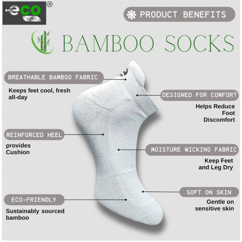 Generic 4_Pair Set Unisex Casual Cotton Printed Ankle Length Socks (Multicolor)