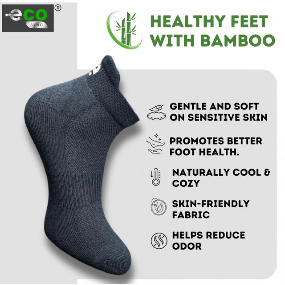 Generic 4_Pair Set Unisex Casual Cotton Printed Ankle Length Socks (Multicolor)