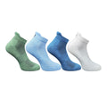 Generic 4_Pair Set Unisex Casual Cotton Printed Ankle Length Socks (Multicolor)