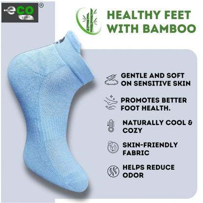 Generic 4_Pair Set Unisex Casual Cotton Printed Ankle Length Socks (Multicolor)