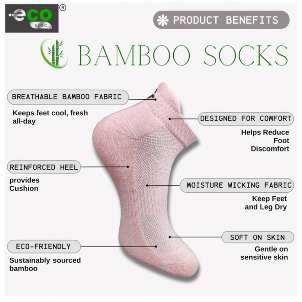 Generic 4_Pair Set Unisex Casual Cotton Printed Ankle Length Socks (Multicolor)