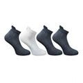 Generic 4_Pair Set Unisex Casual Cotton Printed Ankle Length Socks (Multicolor)