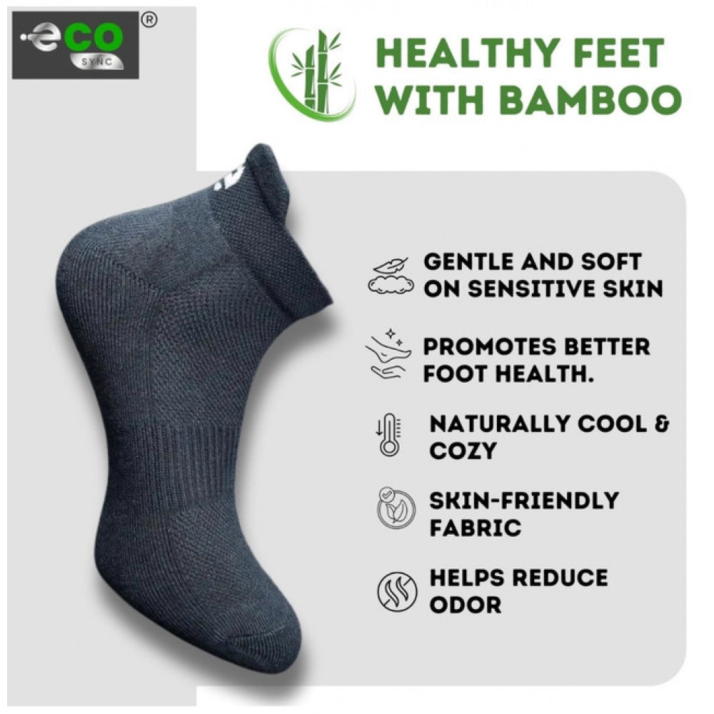 Generic 4_Pair Set Unisex Casual Cotton Printed Ankle Length Socks (Multicolor)