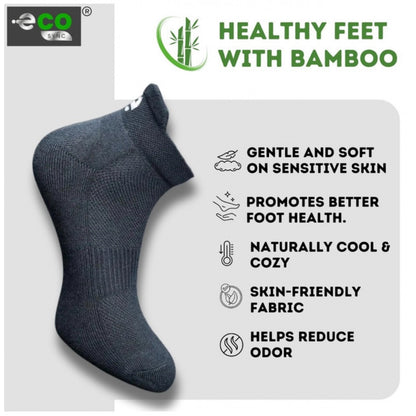 Generic 4_Pair Set Unisex Casual Cotton Printed Ankle Length Socks (Multicolor)