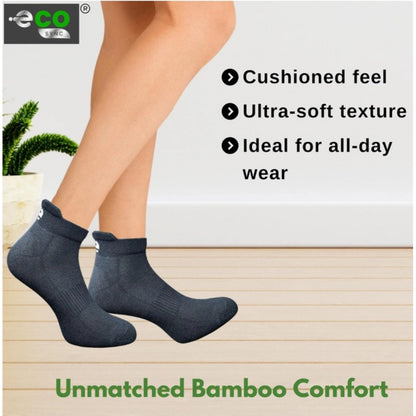 Generic 4_Pair Set Unisex Casual Cotton Printed Ankle Length Socks (Multicolor)