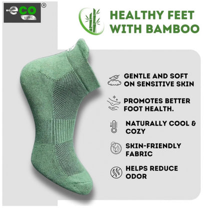 Generic 4_Pair Set Unisex Casual Cotton Printed Ankle Length Socks (Multicolor)