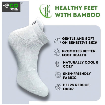 Generic 4_Pair Set Unisex Casual Cotton Printed Ankle Length Socks (Multicolor)