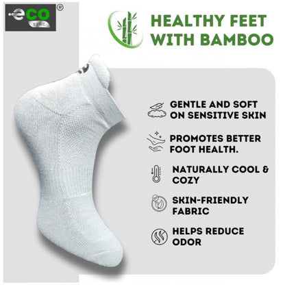 Generic 4_Pair Set Unisex Casual Cotton Printed Ankle Length Socks (Multicolor)