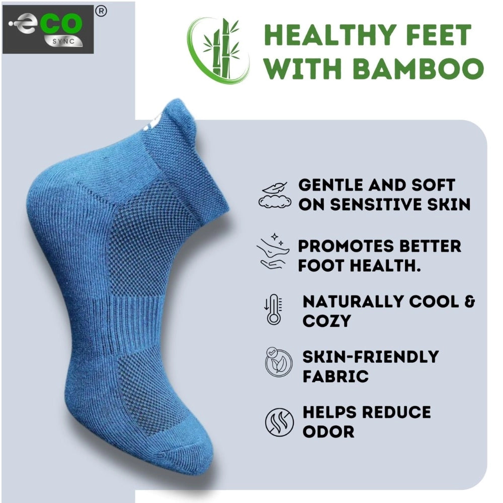 Generic 4_Pair Set Unisex Casual Cotton Printed Ankle Length Socks (Multicolor)