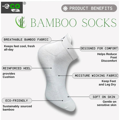 Generic 4_Pair Set Unisex Casual Cotton Printed Ankle Length Socks (Multicolor)