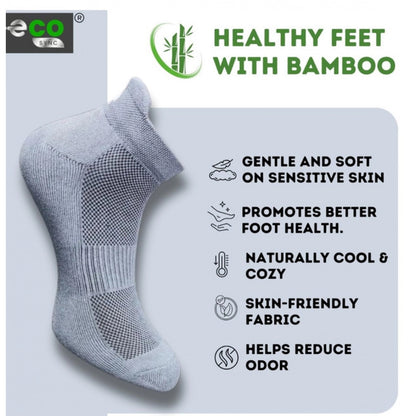 Generic 4_Pair Set Unisex Casual Cotton Printed Ankle Length Socks (Multicolor)