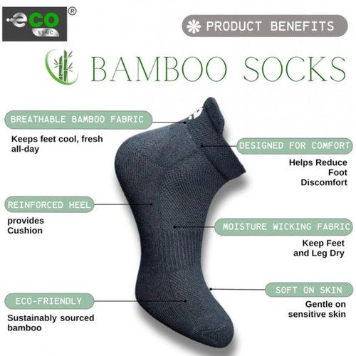 Generic 4_Pair Set Unisex Casual Cotton Printed Ankle Length Socks (Multicolor)