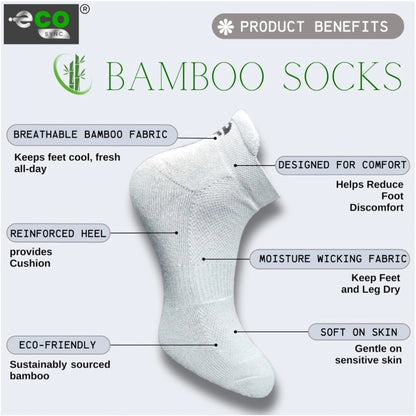 Generic 4_Pair Set Unisex Casual Cotton Printed Ankle Length Socks (Multicolor)