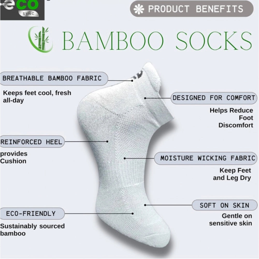 Generic 4_Pair Set Unisex Casual Cotton Printed Ankle Length Socks (Multicolor)