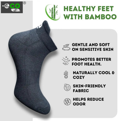 Generic 4_Pair Set Unisex Casual Cotton Printed Ankle Length Socks (Multicolor)