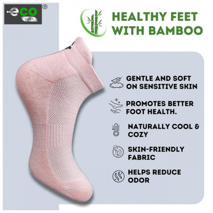 Generic 4_Pair Set Unisex Casual Cotton Printed Ankle Length Socks (Multicolor)