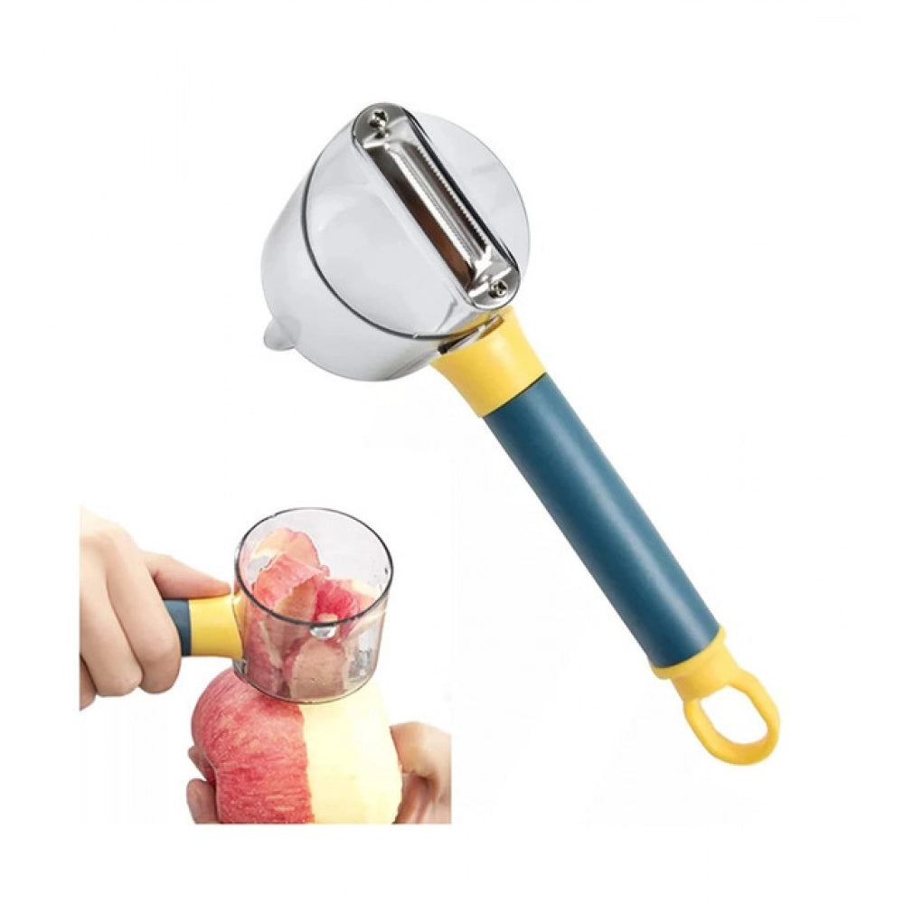 Generic Pack Of 3_Multi Functional Storage for Fruit and Vegetable Peeler with Storage Container (Color: Assorted )