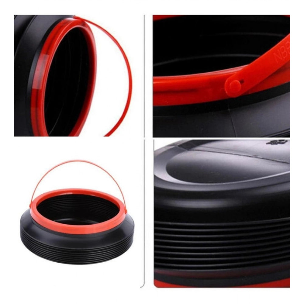 Generic Pack Of 3_Foldable Dustbin – Portable And Space-Saving Trash Container (Color: Assorted )