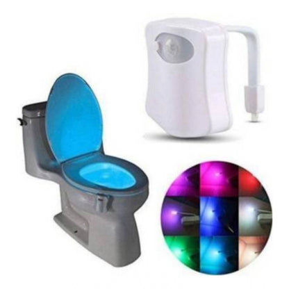 Generic Pack of 2_Toilet Bowl Night Light – Motion Sensor LED Toilet Lamp (Color: Assorted )