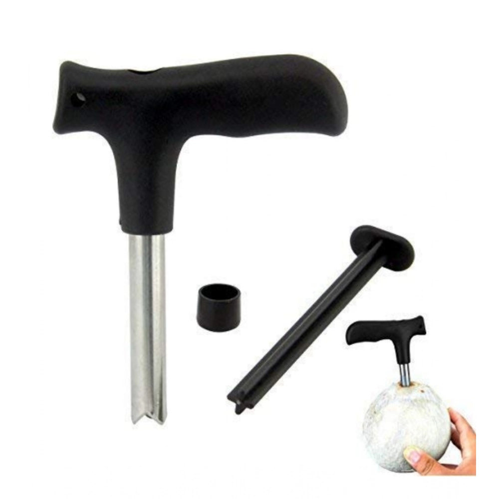 Generic Pack Of 2_Coconut Opener – Easy And Safe Coconut Cutting Tool (Color: Assorted )